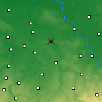 Nearby Forecast Locations - Eilenburg - Map