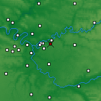 Nearby Forecast Locations - Bussy-Saint-Georges - Map