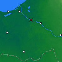 Nearby Forecast Locations - Salaspils - Map