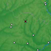 Nearby Forecast Locations - Zolochiv - Map