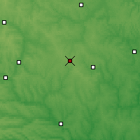 Nearby Forecast Locations - Khrystynivka - Map