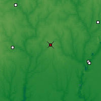 Nearby Forecast Locations - Dolynska - Map