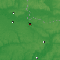 Nearby Forecast Locations - Bilopillia - Map