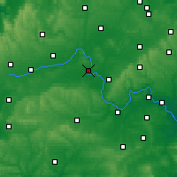 Nearby Forecast Locations - Abingdon-on-Thames - Map