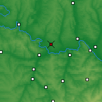 Nearby Forecast Locations - Lyman - Map