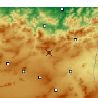 Nearby Forecast Locations - Sedrata - Map