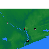 Nearby Forecast Locations - Chibuto - Map