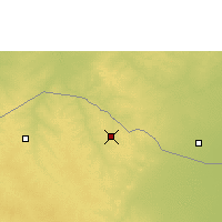 Nearby Forecast Locations - Daura - Map