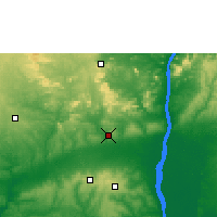 Nearby Forecast Locations - Auchi - Map