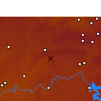 Nearby Forecast Locations - Fochville - Map