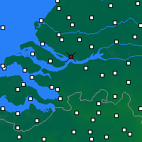 Nearby Forecast Locations - Cromstrijen - Map