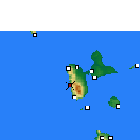 Nearby Forecast Locations - Bouillante - Map