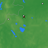 Nearby Forecast Locations - Pastavy - Map