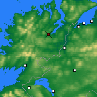 Nearby Forecast Locations - Letterkenny - Map