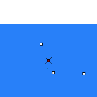 Nearby Forecast Locations - Faafu Atoll - Map