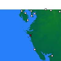 Nearby Forecast Locations - Sarasota - Map