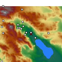 Nearby Forecast Locations - Thermal - Map