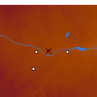 Nearby Forecast Locations - La Junta - Map