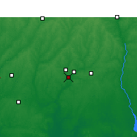 Nearby Forecast Locations - Ozark - Map