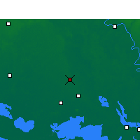 Nearby Forecast Locations - Lafayette - Map