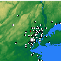 Nearby Forecast Locations - Caldwell - Map