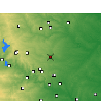 Nearby Forecast Locations - Georgetown - Map
