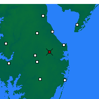 Nearby Forecast Locations - Georgetown - Map