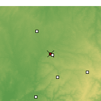 Nearby Forecast Locations - Joplin - Map