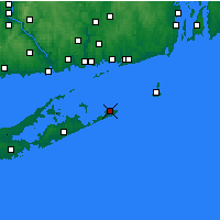 Nearby Forecast Locations - Montauk - Map