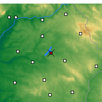 Nearby Forecast Locations - Avis - Map