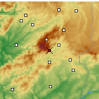 Nearby Forecast Locations - Covilhã - Map