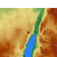 Nearby Forecast Locations - Taba - Map