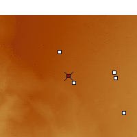 Nearby Forecast Locations - Hobbs - Map