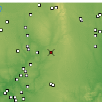 Nearby Forecast Locations - Springfield - Map