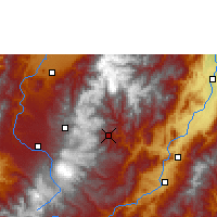 Nearby Forecast Locations - Inzá - Map