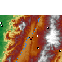 Nearby Forecast Locations - Cartago - Map