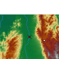 Nearby Forecast Locations - Gamarra - Map