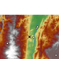 Nearby Forecast Locations - Mariquita - Map