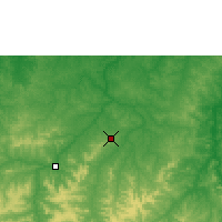 Nearby Forecast Locations - Buriti Bravo - Map