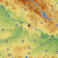 Nearby Forecast Locations - Vichtenstein - Map