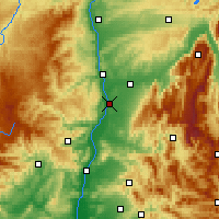 Nearby Forecast Locations - Valence - Map