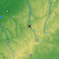 Nearby Forecast Locations - Chaumont - Map