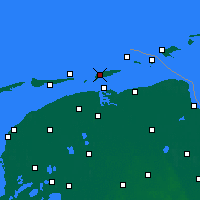 Nearby Forecast Locations - Schiermonnikoog - Map