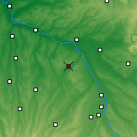 Nearby Forecast Locations - Beaumont-de-Lomagne - Map