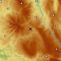 Nearby Forecast Locations - Saint-Flour - Map