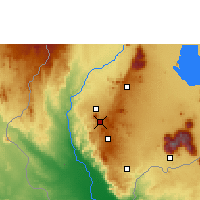 Nearby Forecast Locations - Blantyre - Map