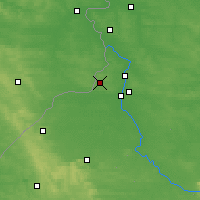Nearby Forecast Locations - Wyżłów - Map