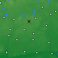 Nearby Forecast Locations - Człuchów - Map