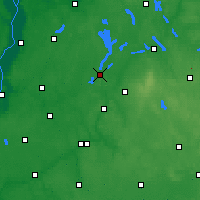 Nearby Forecast Locations - Iława - Map