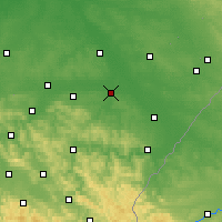 Nearby Forecast Locations - Przeworsk - Map